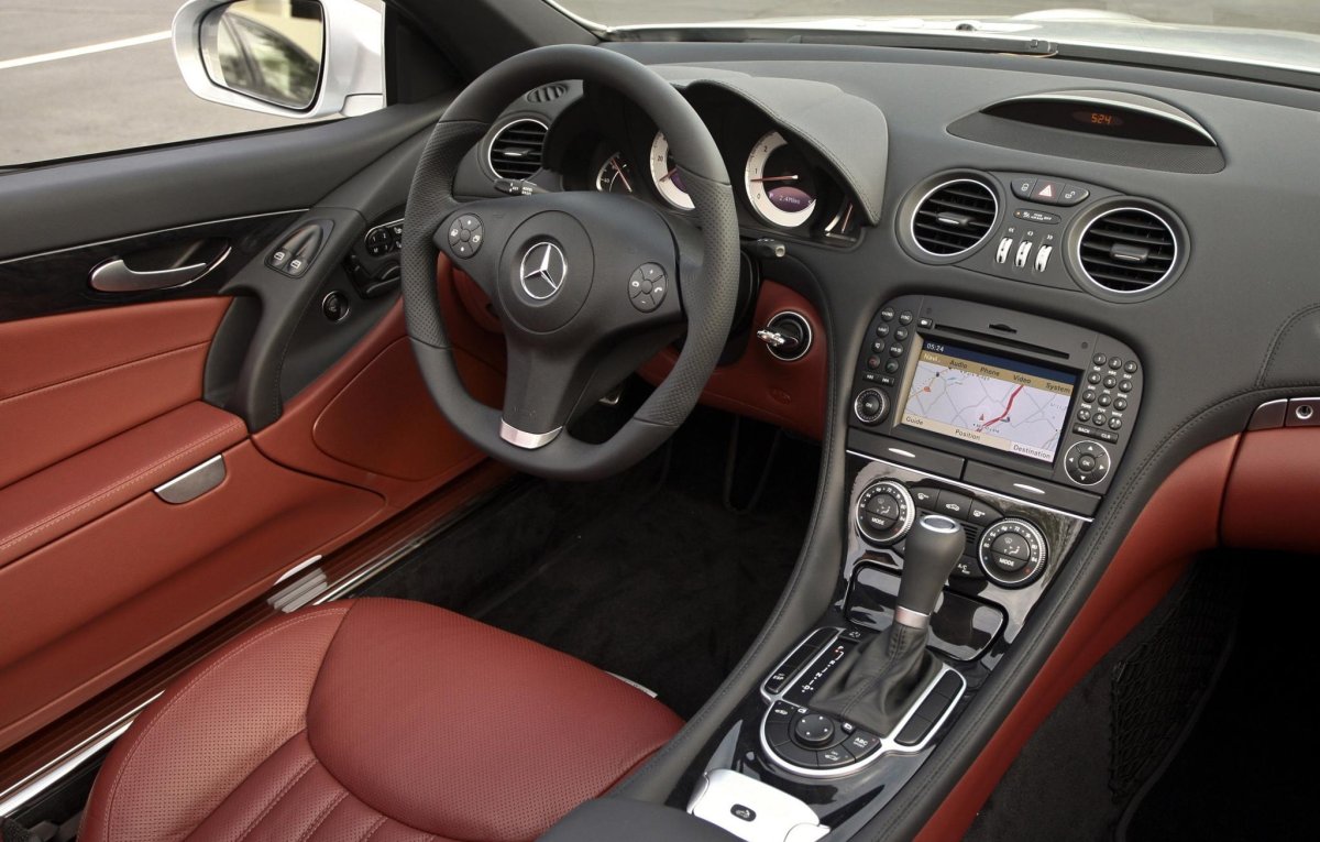 Mercedes r230 салон