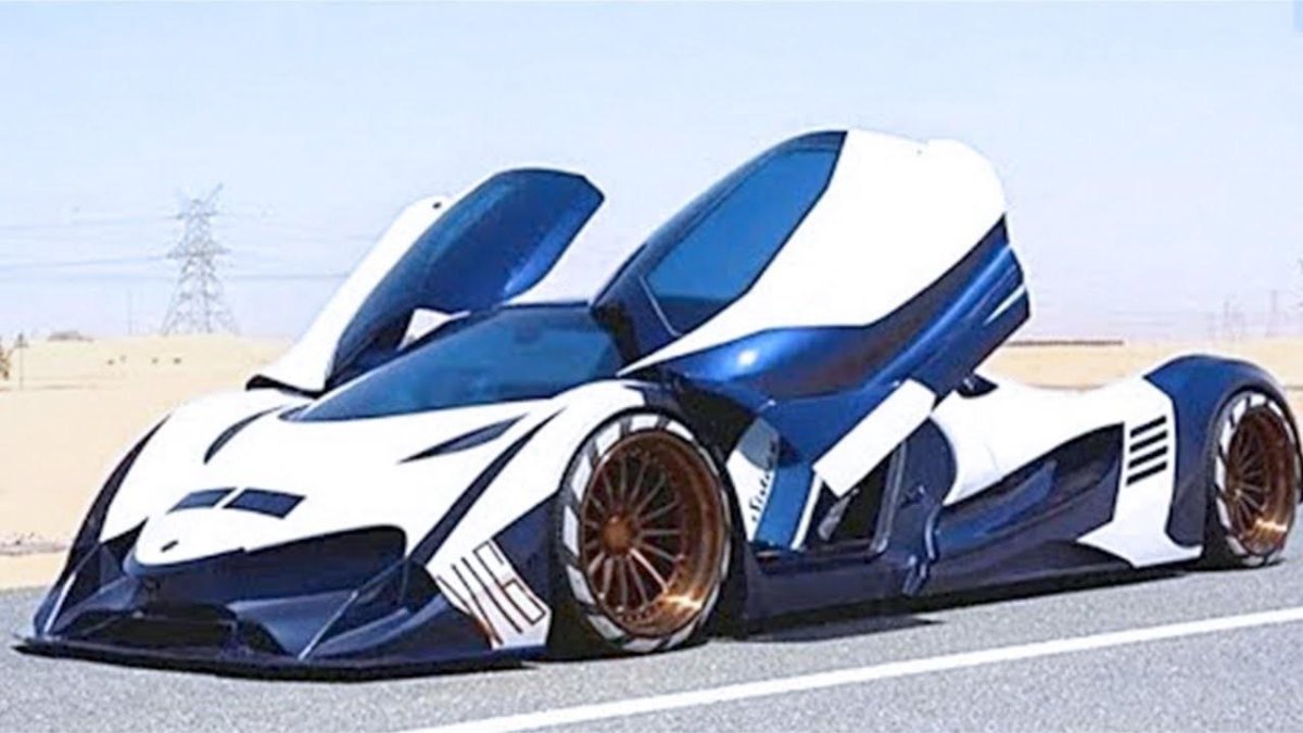 Арабский гиперкар Devel Sixteen
