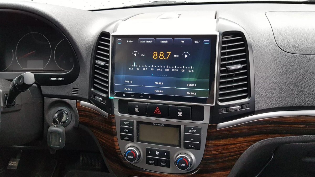 Santa Fe 2008 магнитола андроид