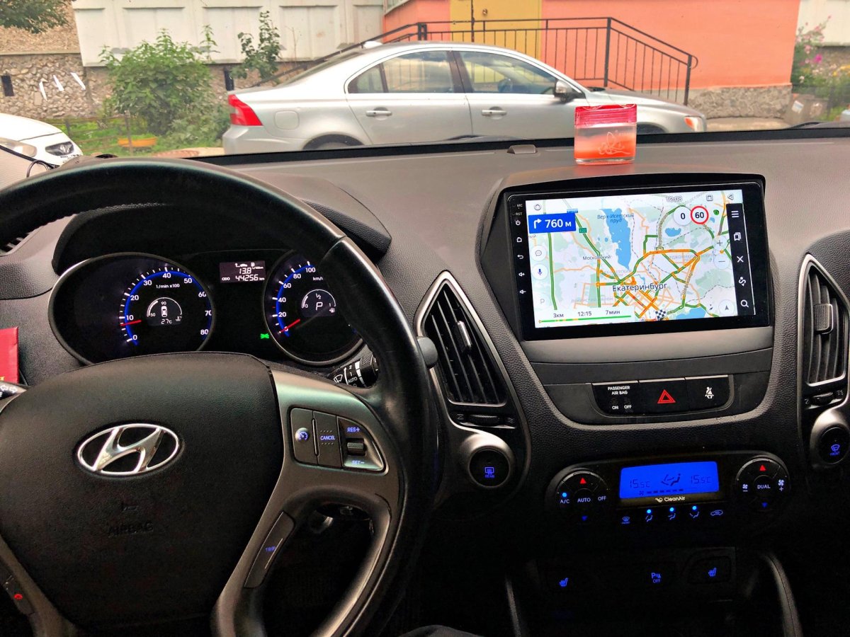 Hyundai ix35 магнитола 10 дюймов