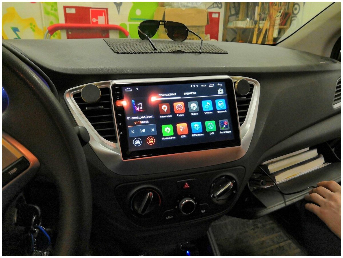 Хендай Солярис 2017 магнитола на андроиде