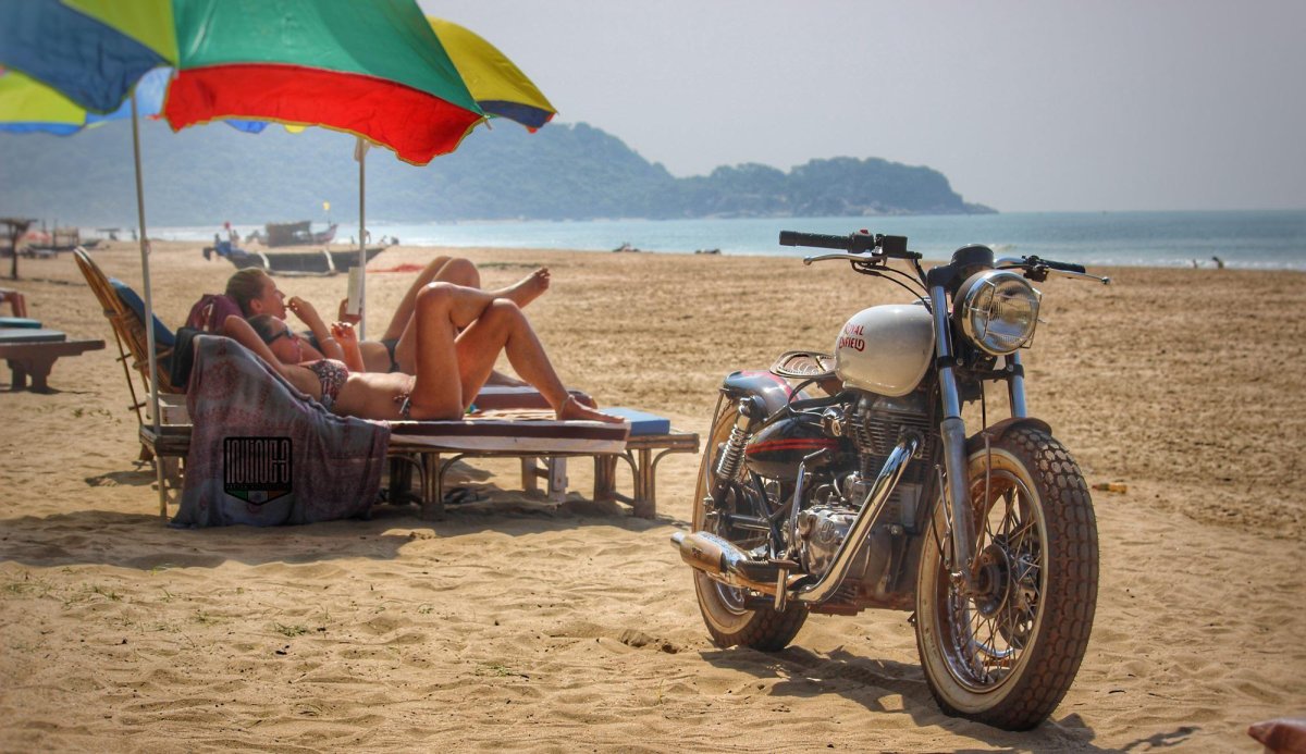 Роял Энфилд в Гоа