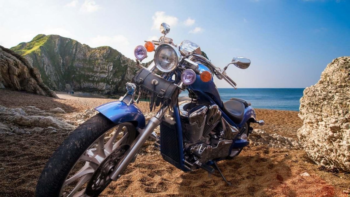 Путешествие на мотоцикле Харлей Дэвидсон