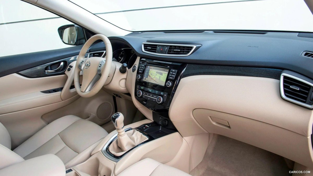 Ниссан х-Трейл 2017 салон бежевый