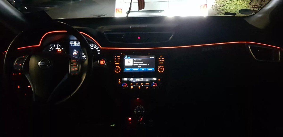 Подсветка салона Nissan x-Trail t32