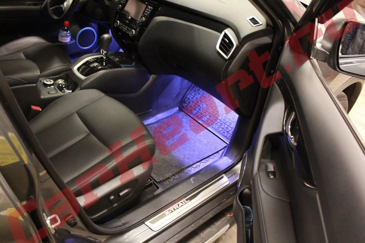 Подсветка салона Nissan x-Trail t32