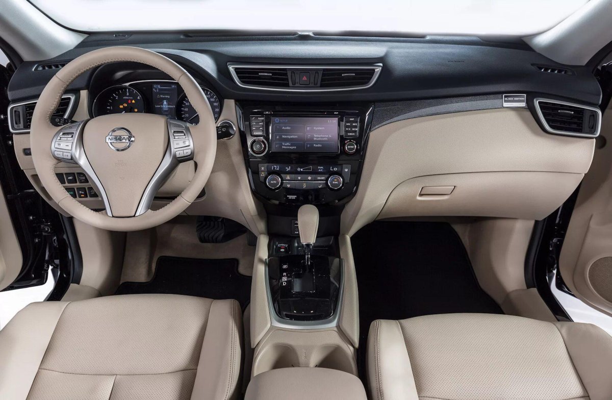 Ниссан х-Трейл 2017 салон бежевый