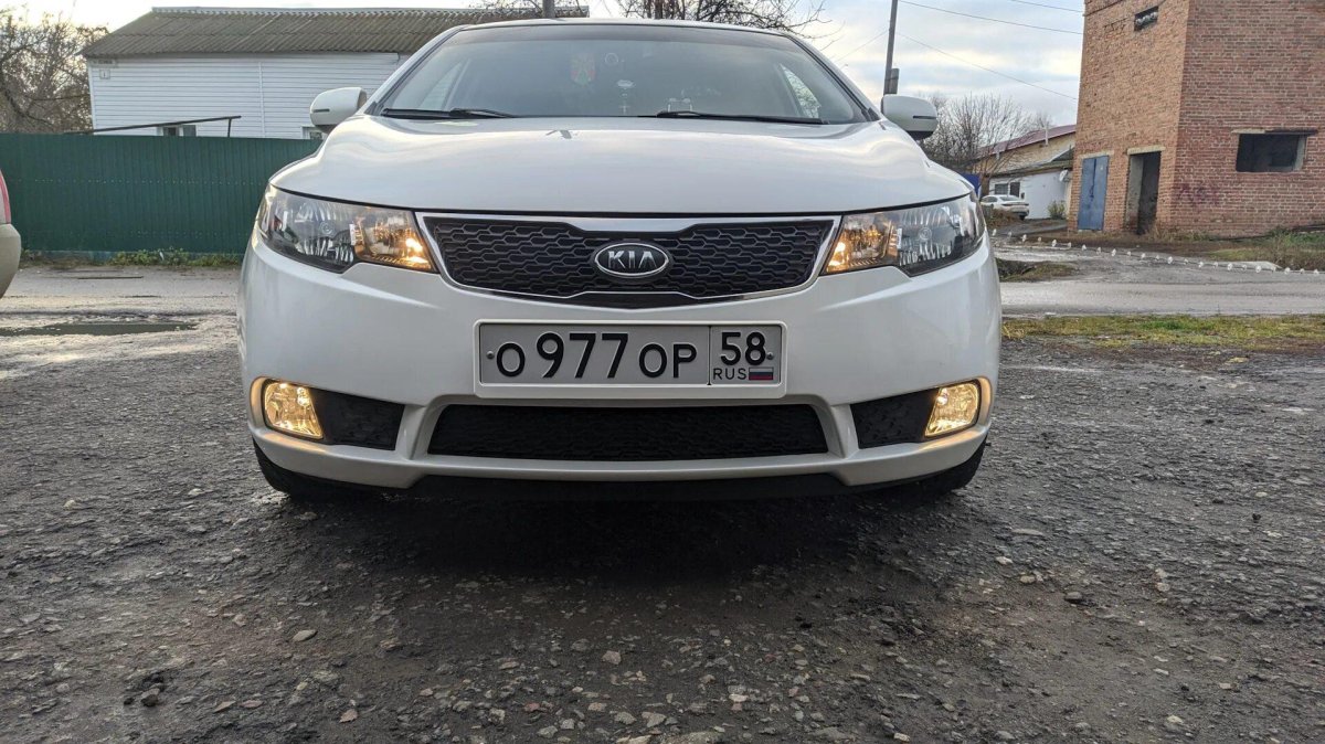 Кия Церато 2 ставим ПТФ