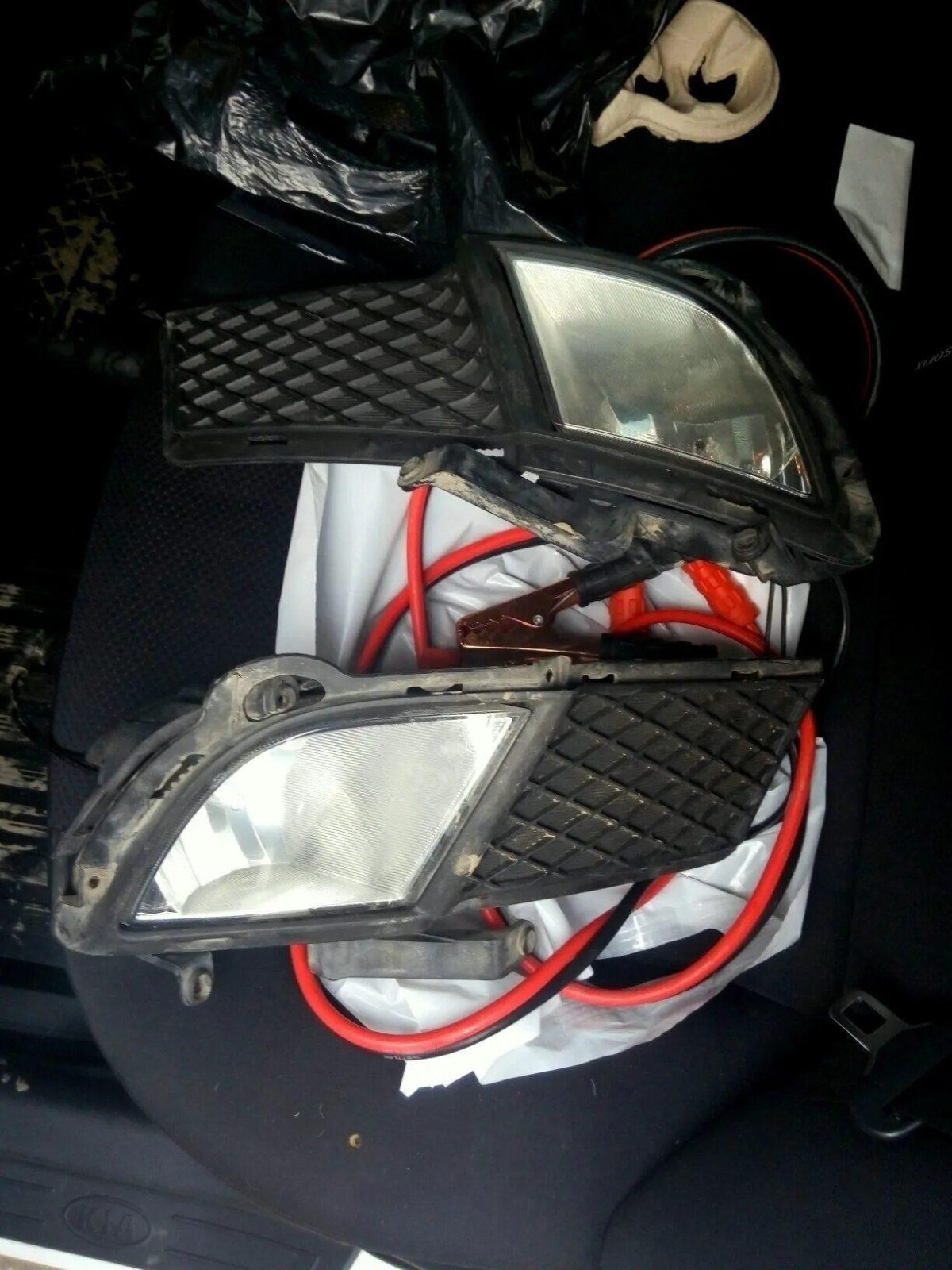 Установочный комплект ПТФ Киа Рио 2 2014