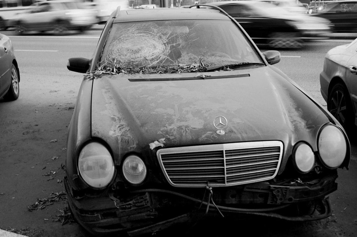 Мерседес лупатый