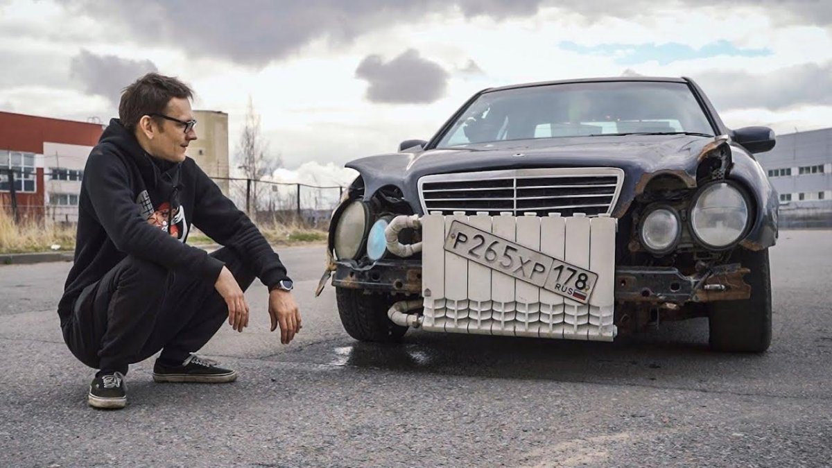 Академег Мерседес 210 с батареей