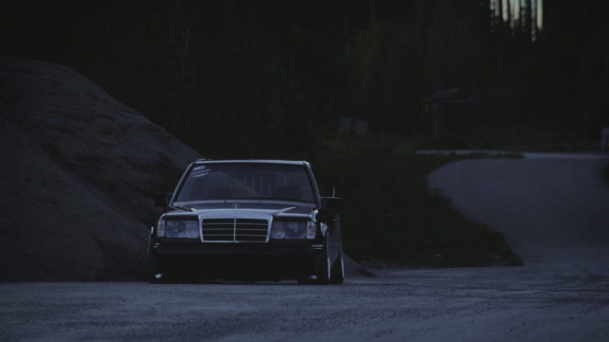 Мерседес w124 Бандитский