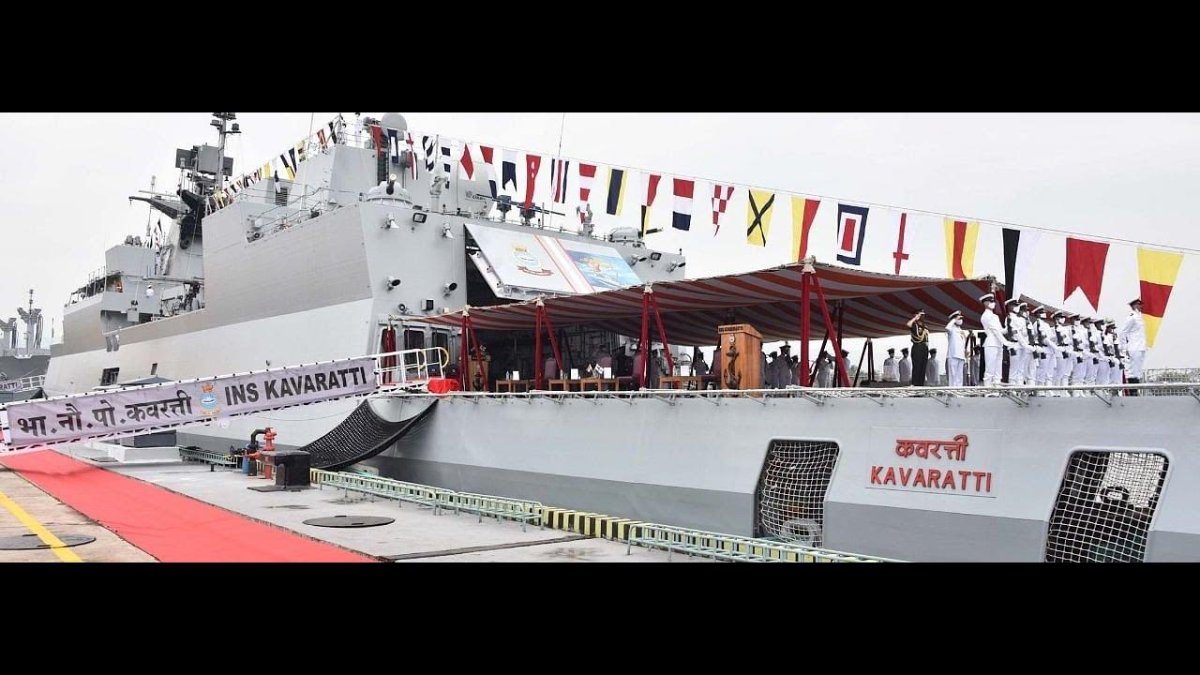 Корвет ins Kamorta (p28)