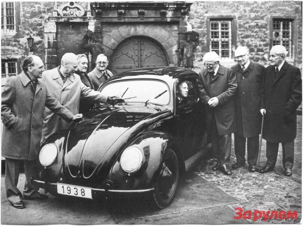 Фольксваген Жук 1938 Гитлер