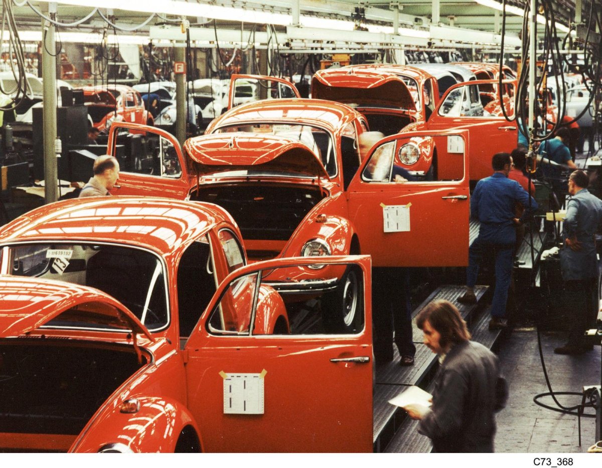 Старый завод Фольксваген