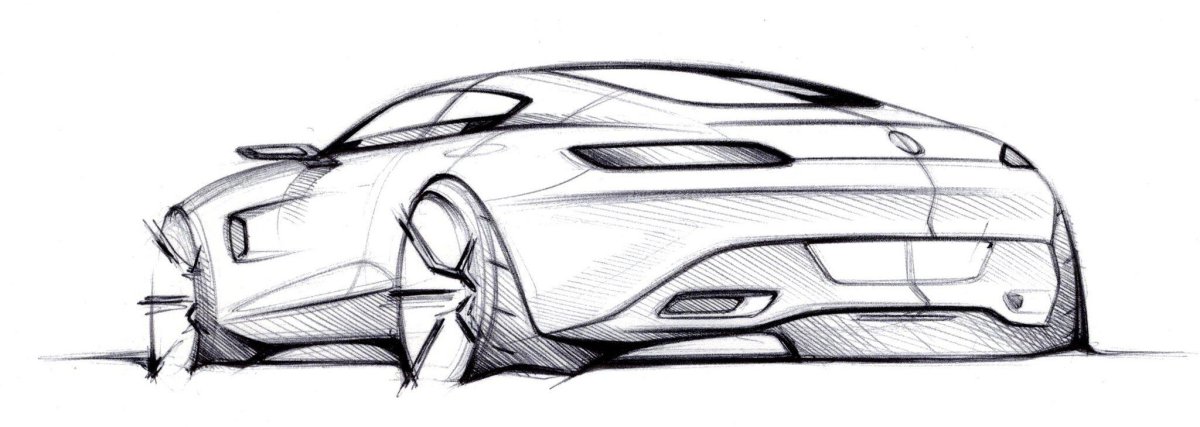 Эскиз автомобиля