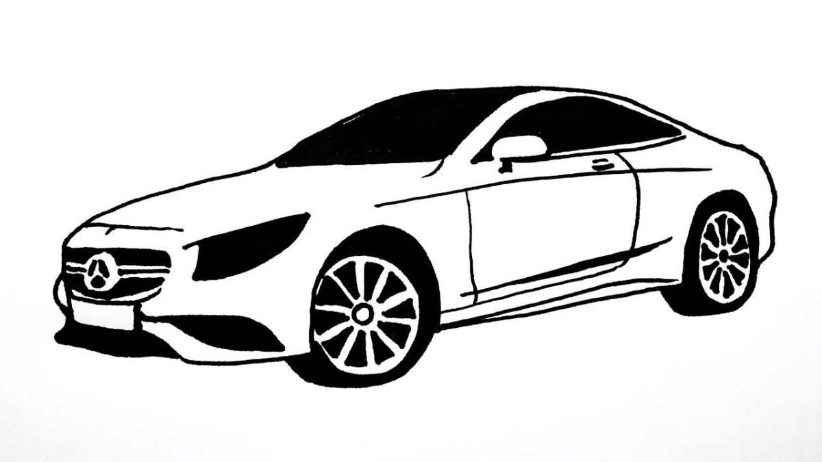 Контур автомобиля