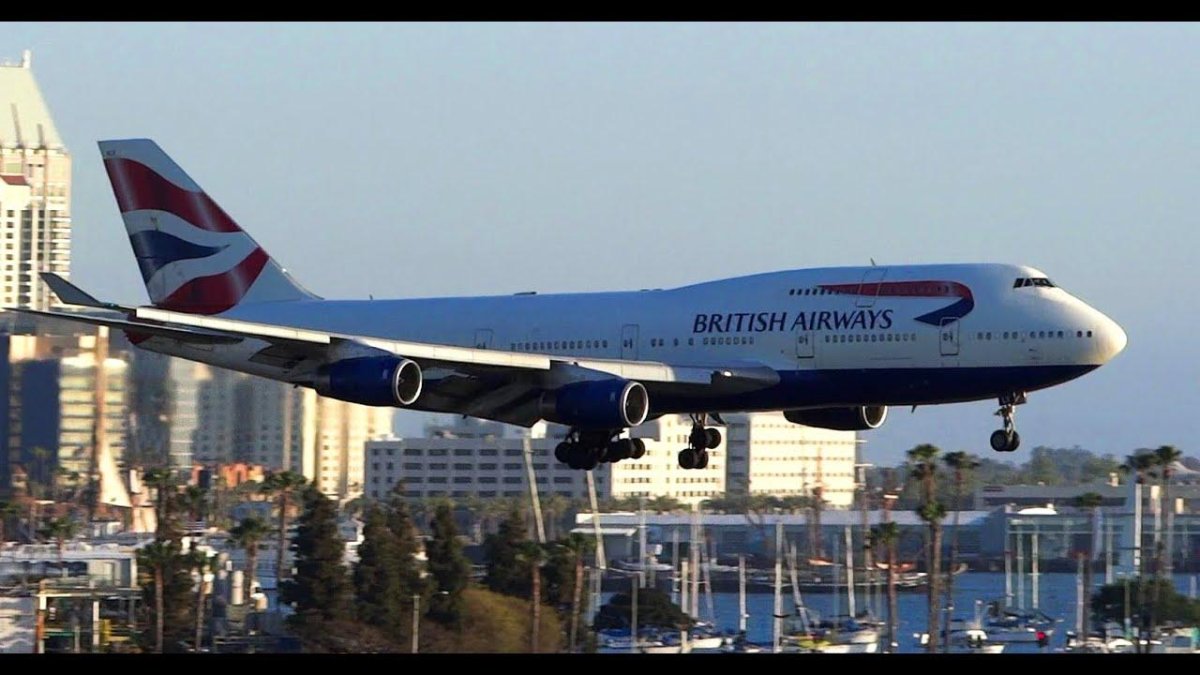 British Airways 747-400 картинки
