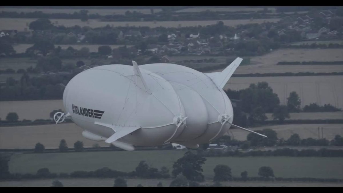Airlander 10 — гибридный дирижабль