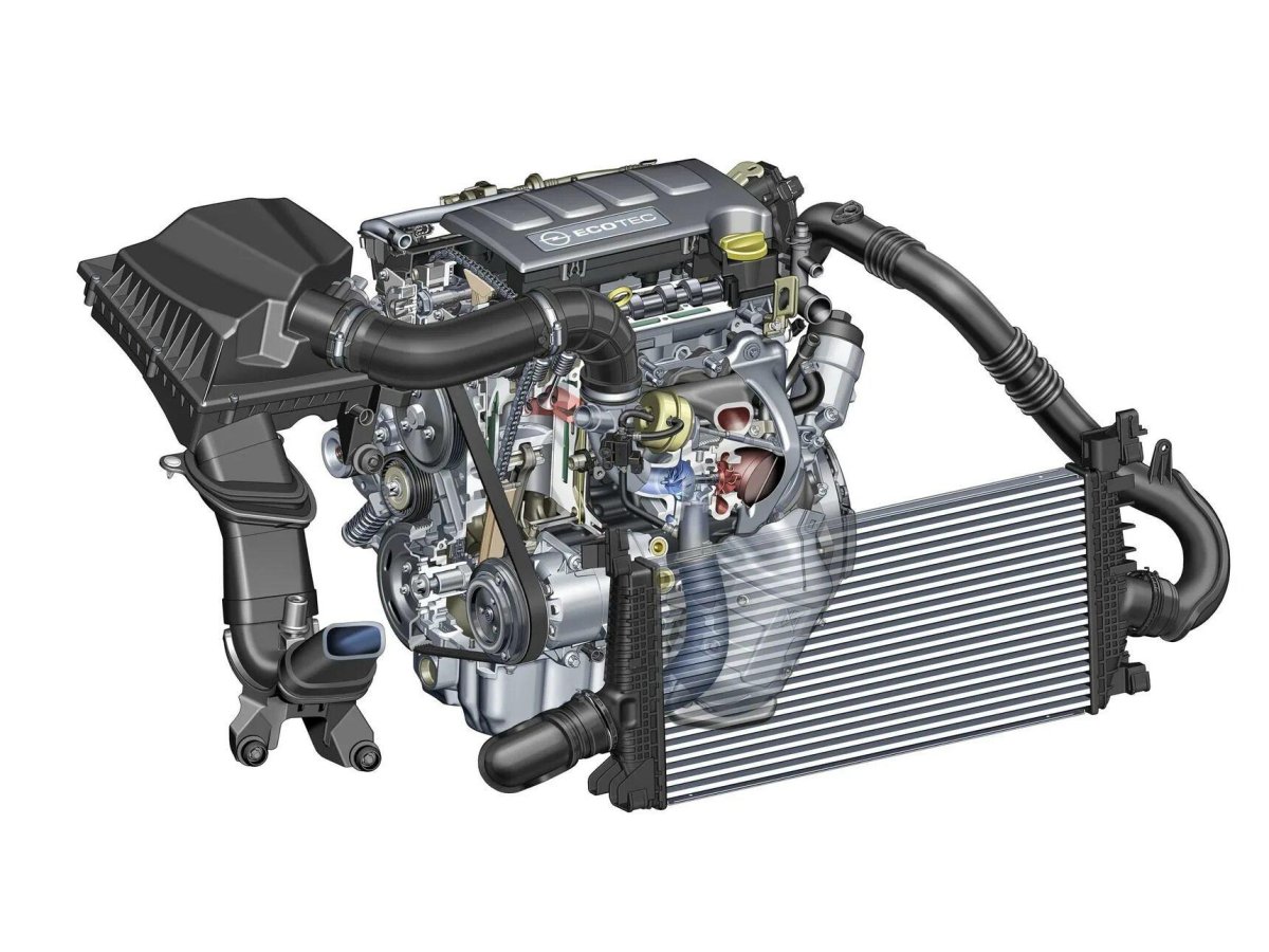 Система охлаждения двигателя Opel Astra j 1.4