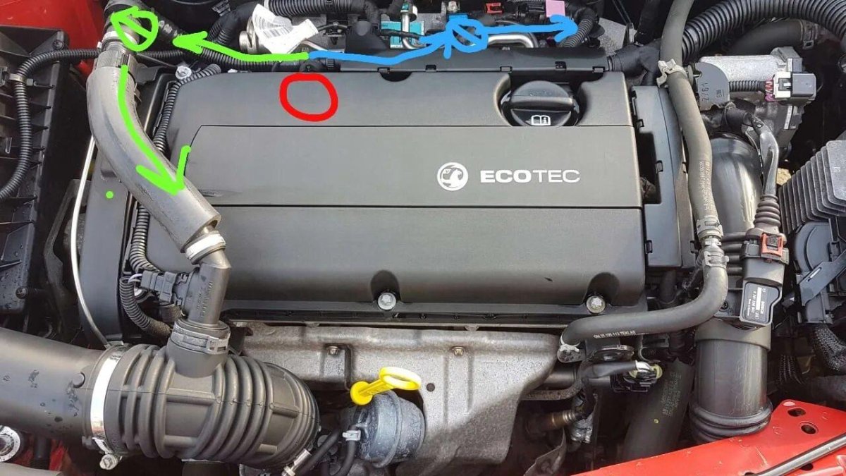 Двигатель a16let Opel