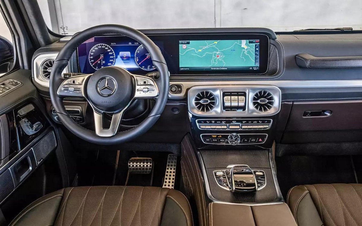 Mercedes Benz g class 2020 салон