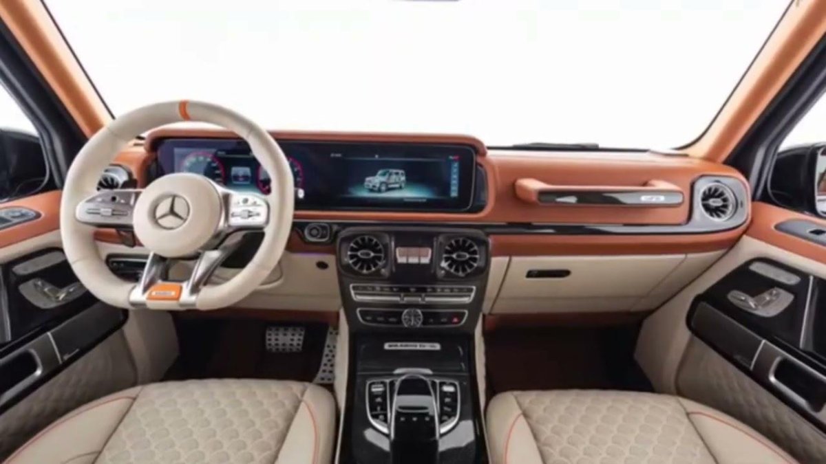 Mercedes Benz g class 2020 салон