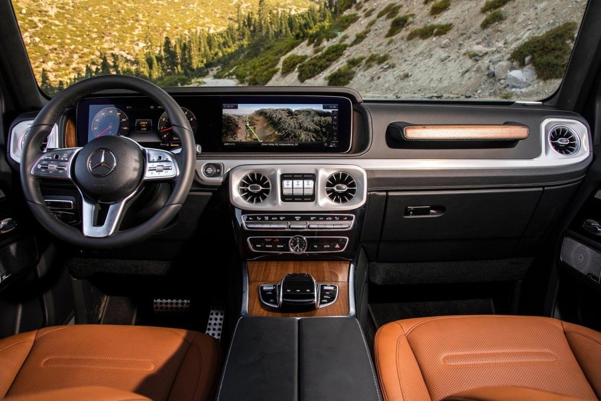Mercedes Benz g class 2021 салон