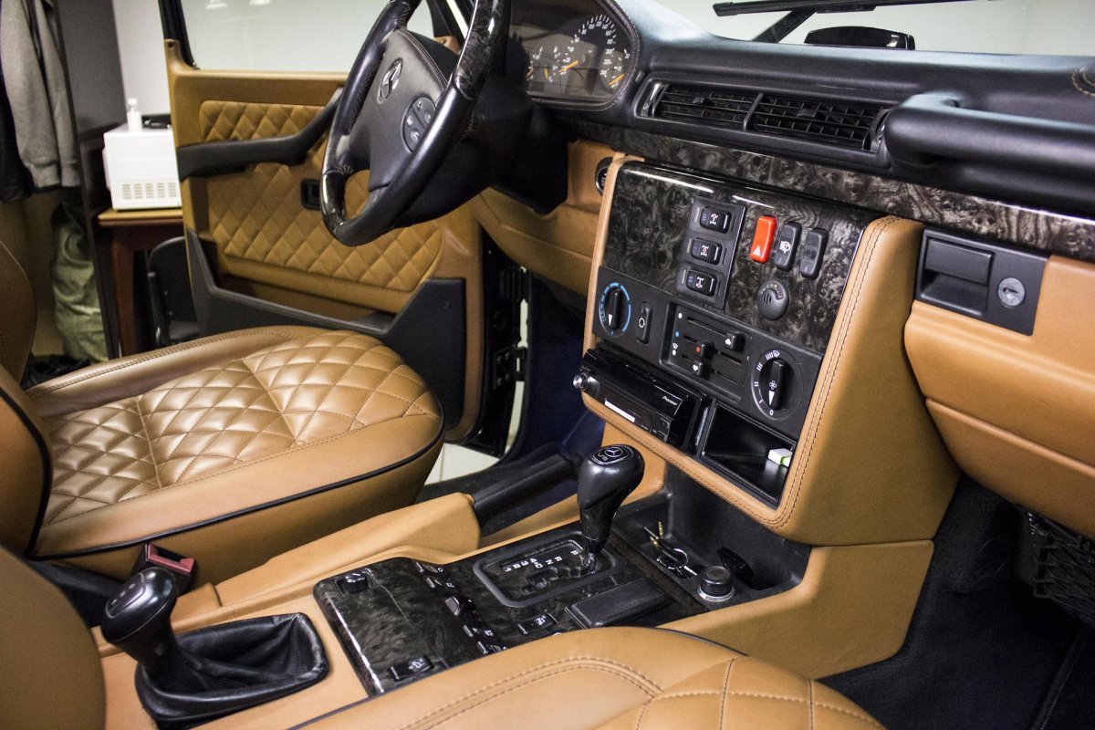 Mercedes Benz g class w463 салон