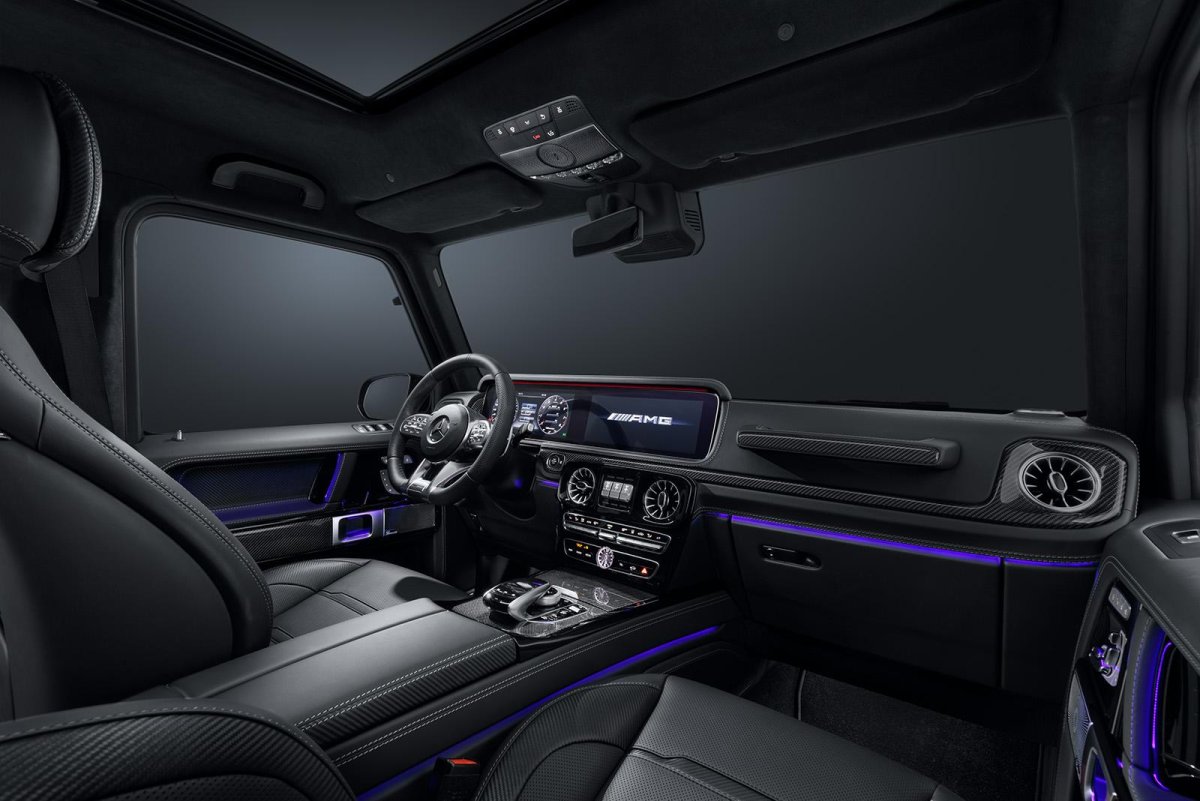 Мерседес Бенц АМГ g63 салон