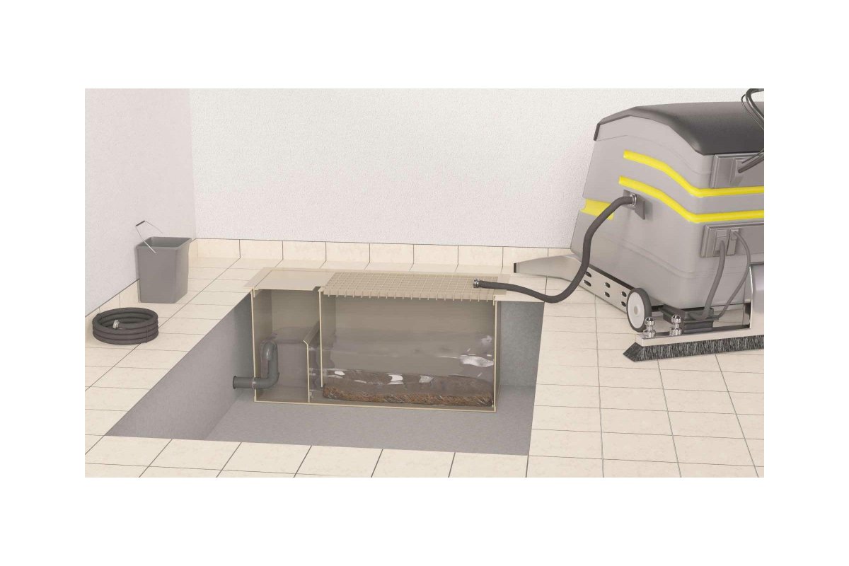 Пескоуловитель для поломоечных машин