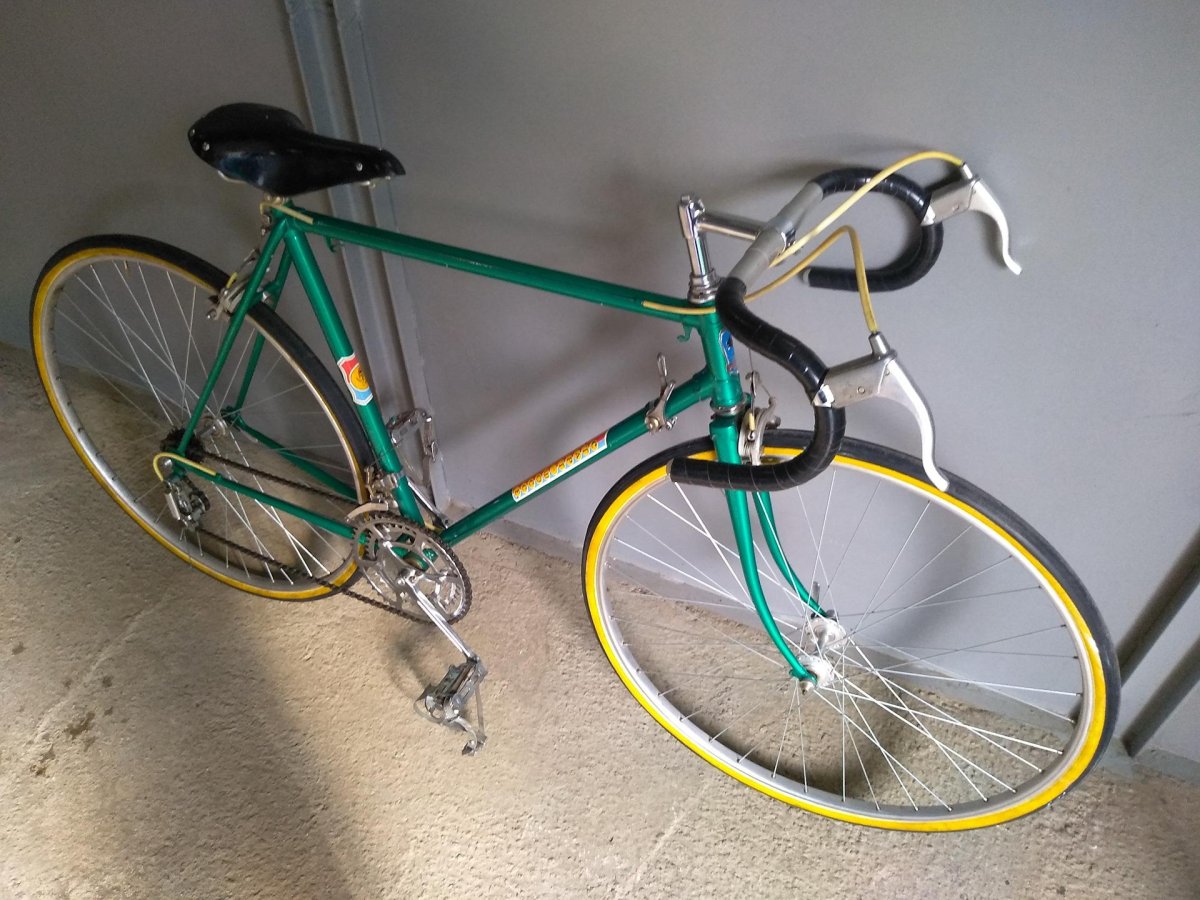 Советский велосипед старт шоссе