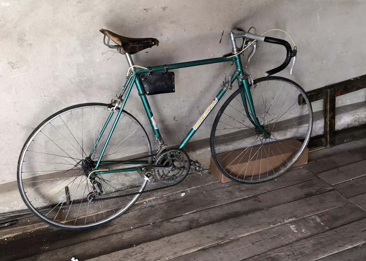 Советский велосипед старт шоссе