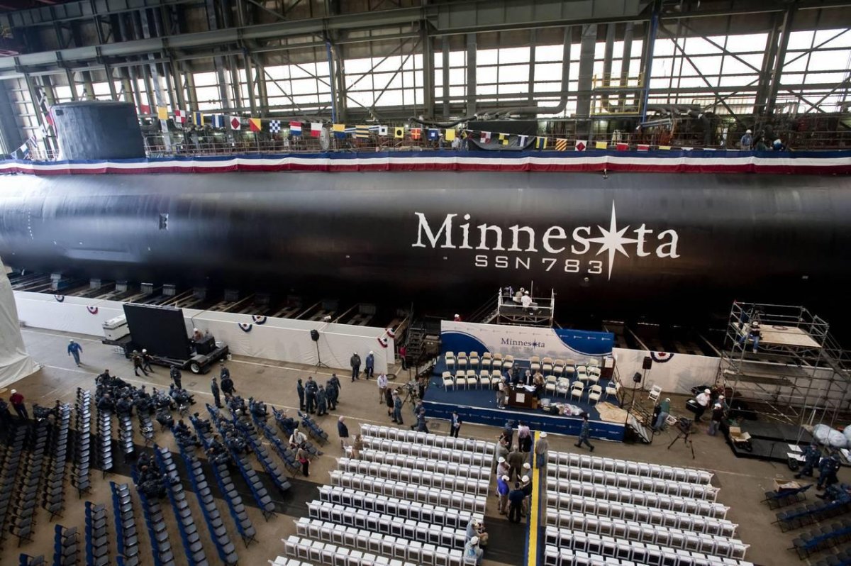 Подлодка Вирджиния внутри