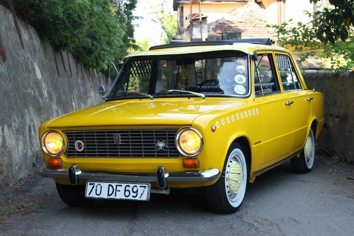 Fiat 124 и ВАЗ 2101