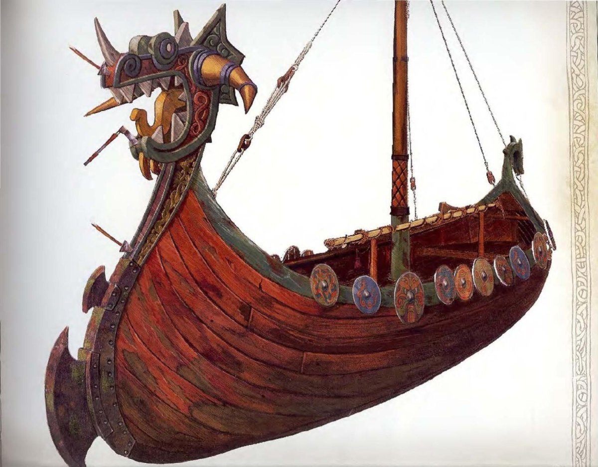 Скандинавский дракар