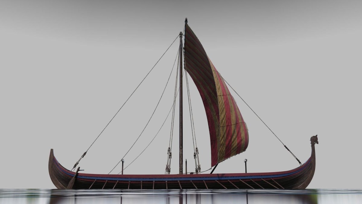 Драккар викингов