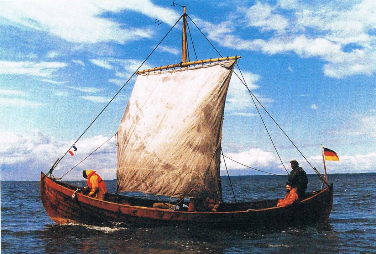 Поморская лодка карбас