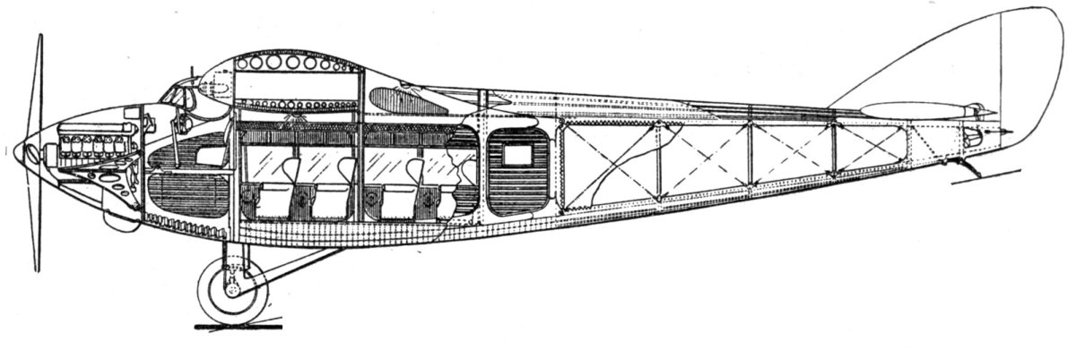 Самолет Ньюпорт 17 чертежи