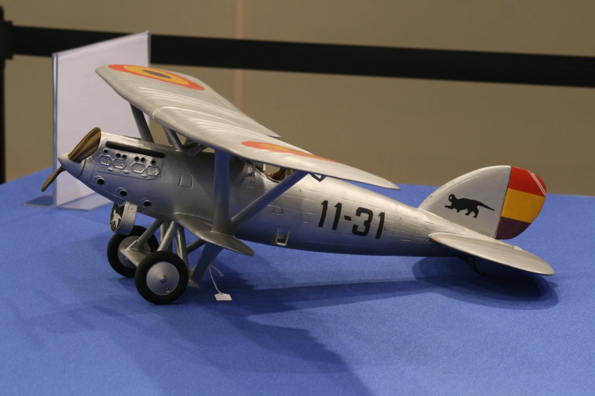 A041 Azur 1/72 биплан Hispano-Nieuport ni-d 52