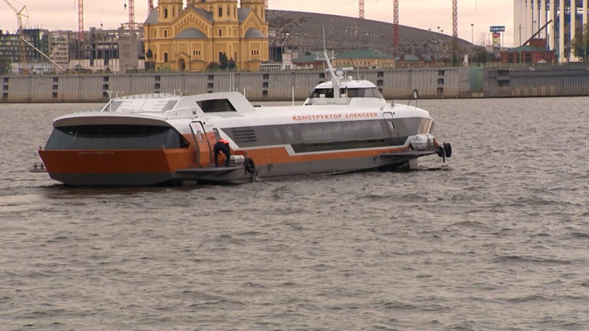 Метеор с Нижнего на Казань