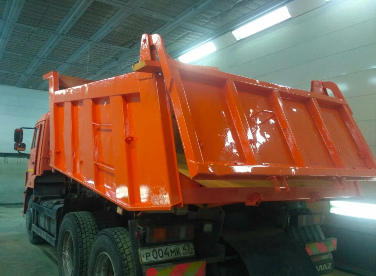 КАМАЗ 55111 самосвал задний борт