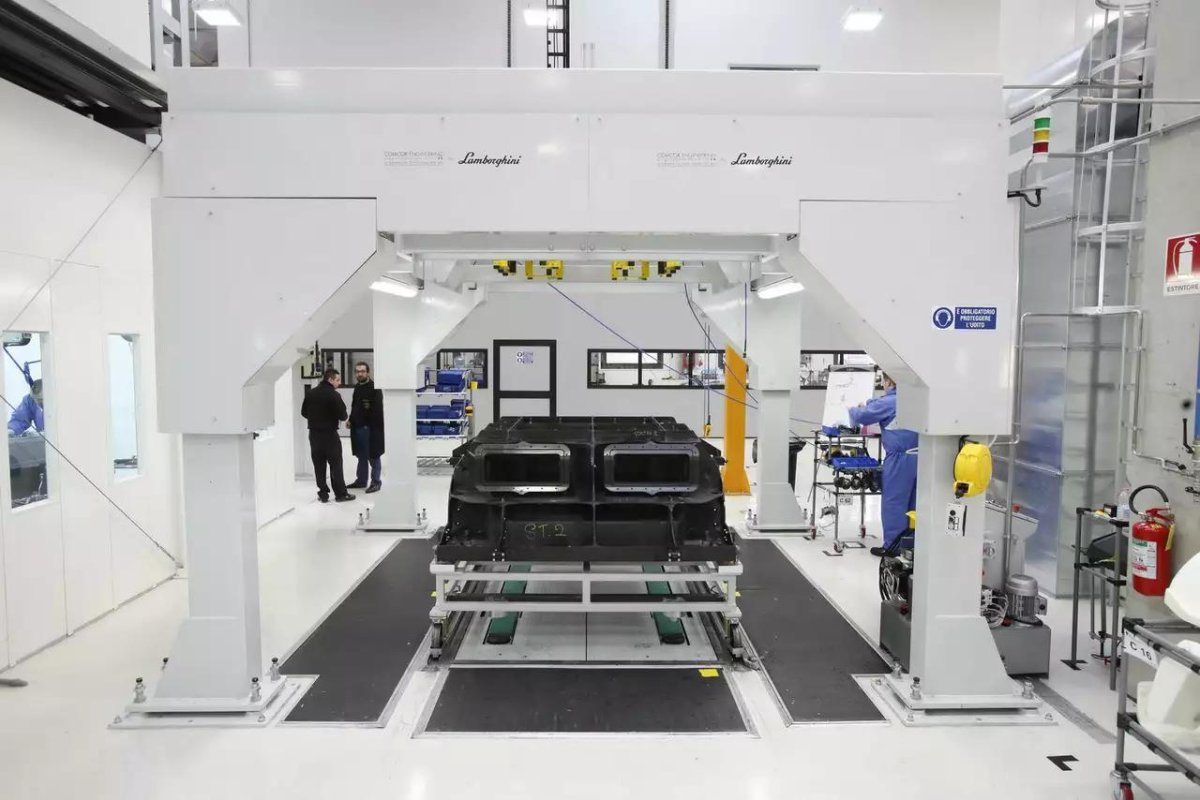 Первый завод Ламборгини
