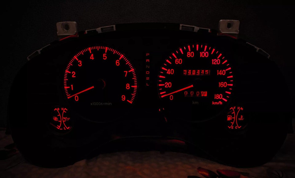 Mitsubishi Eclipse 1995 спидометр