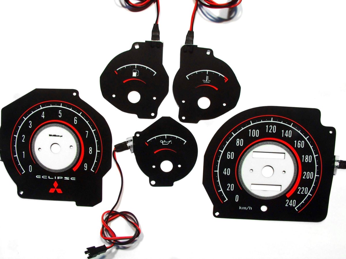 Шкала приборов Mitsubishi Eclipse 1g