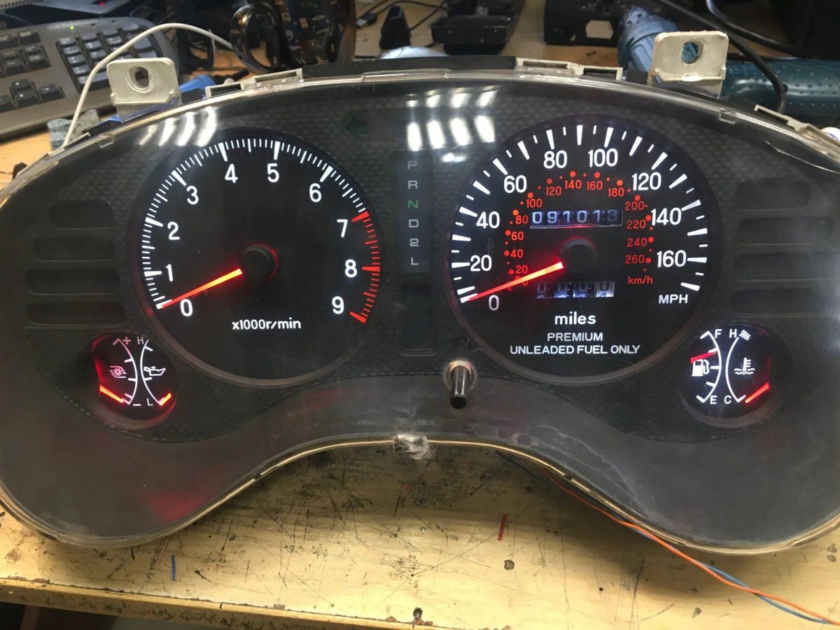 Приборка Митсубиси Эклипс 2