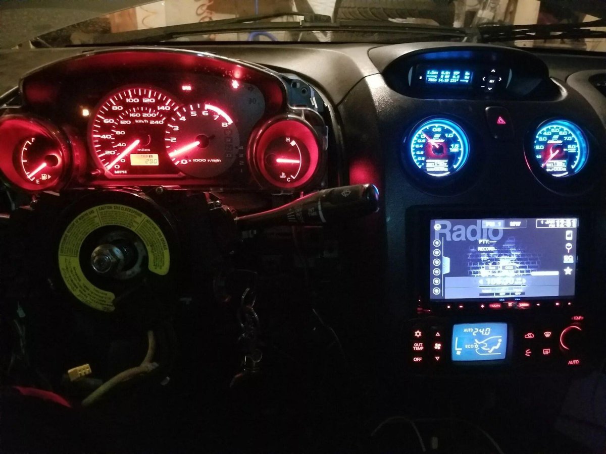 Eclipse 2g цифровая приборка