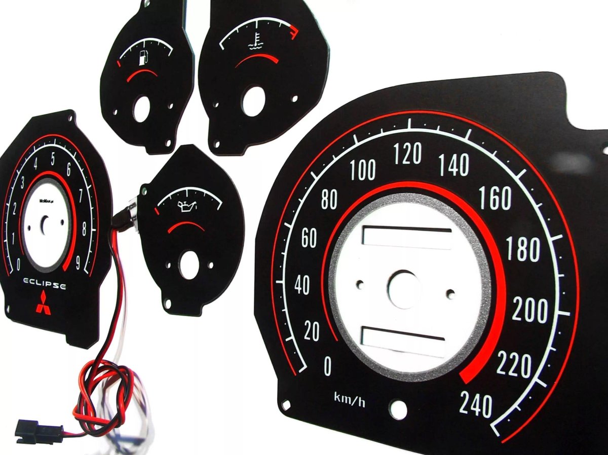 Шкала приборов Mitsubishi Eclipse 1g