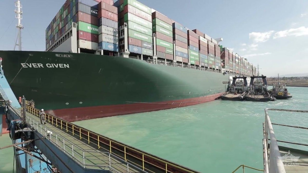 Эвергрин Суэцкий канал