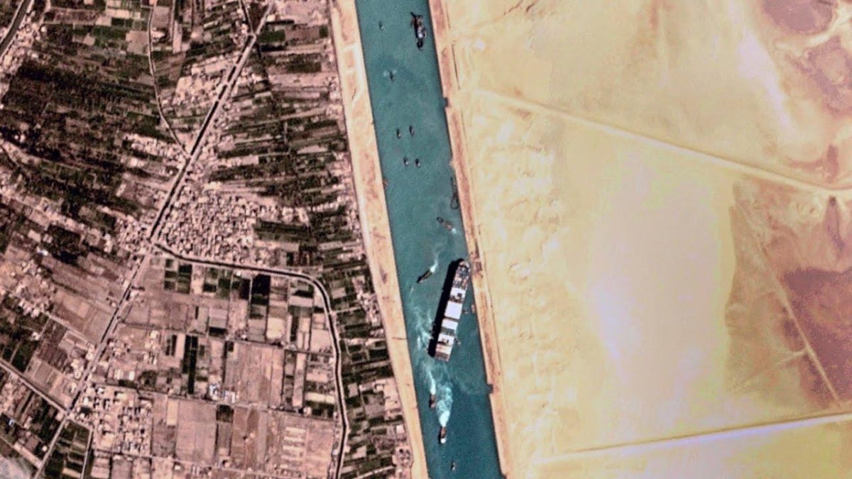 Суэцкий канал 2024